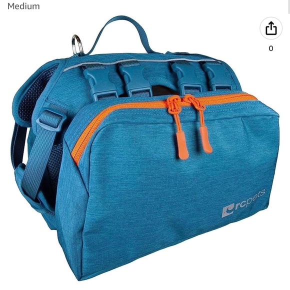 🔥Price Drop🔥 NWOT Dog Backpack 🐾 RCPets - Picture 2 of 3